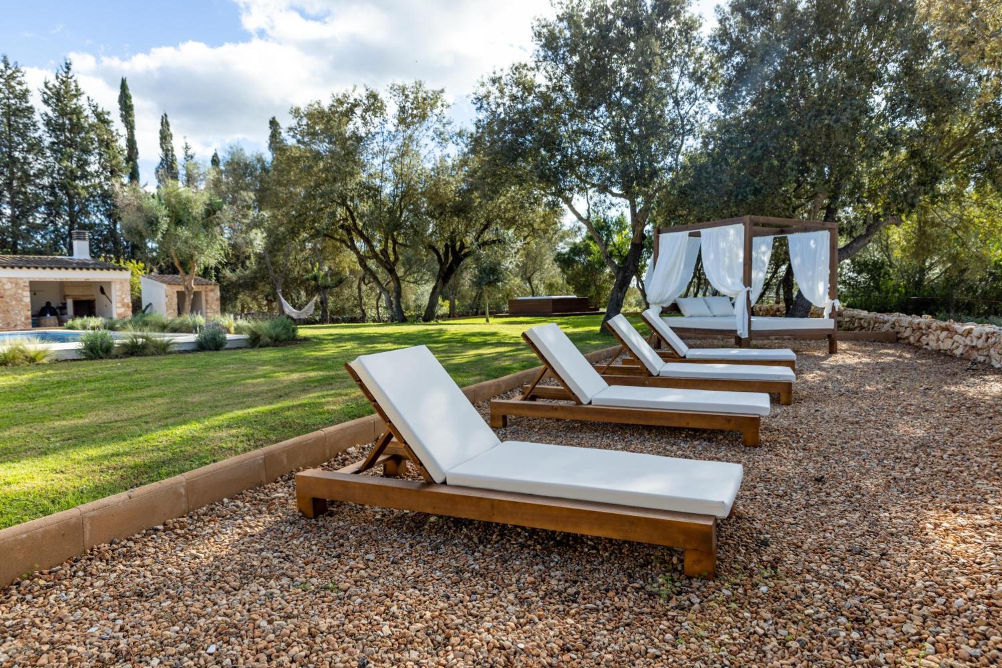 Es Mirador De Vernissa Jacuzzi Sauna Y Piscina Santa Margalida Exteriér fotografie