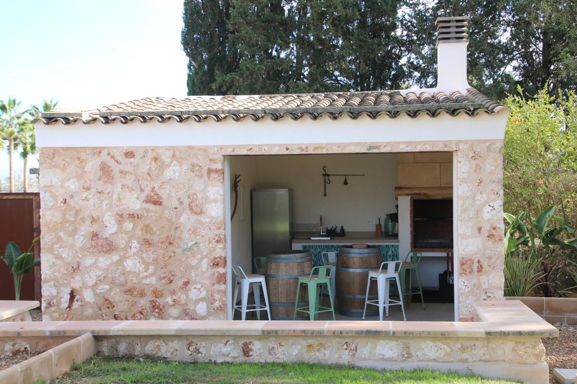 Es Mirador De Vernissa Jacuzzi Sauna Y Piscina Santa Margalida Exteriér fotografie