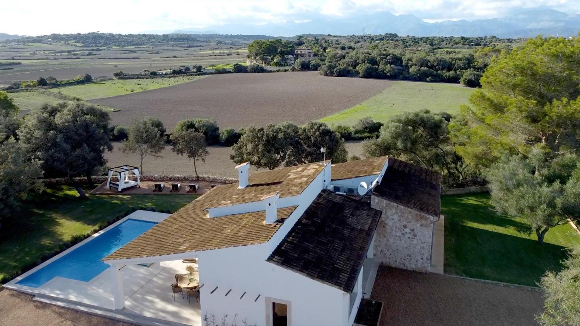 Es Mirador De Vernissa Jacuzzi Sauna Y Piscina Santa Margalida Exteriér fotografie