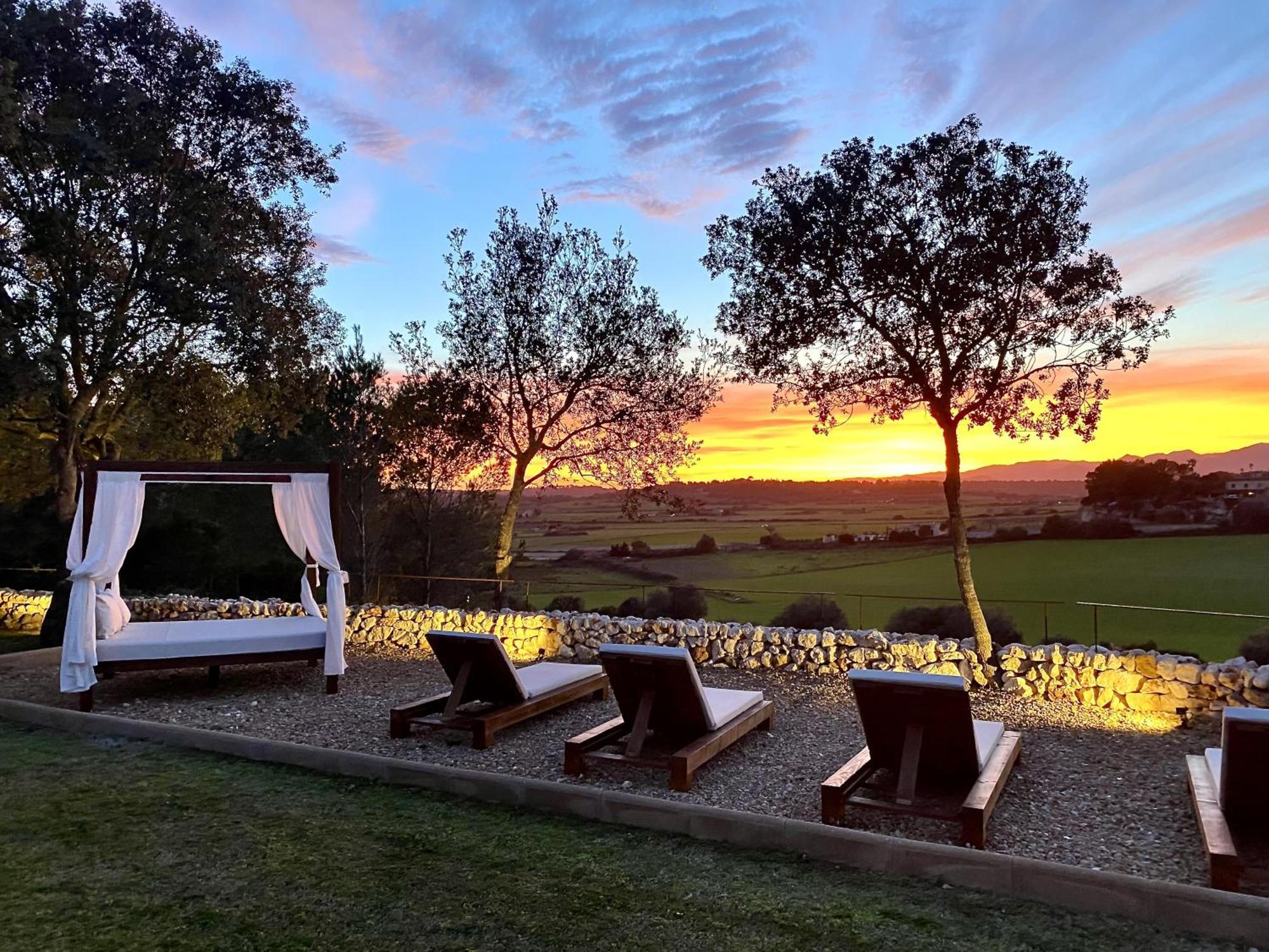 Es Mirador De Vernissa Jacuzzi Sauna Y Piscina Santa Margalida Exteriér fotografie